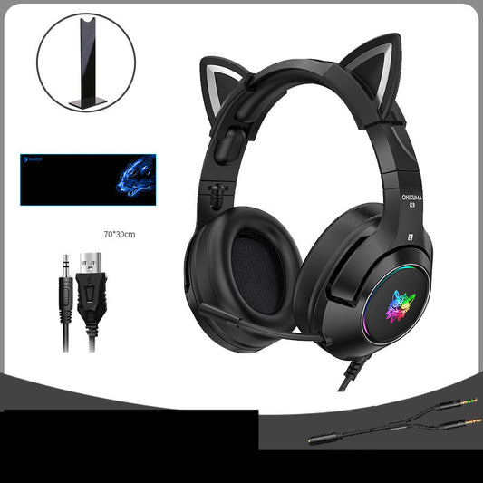 Head-mounted Gaming Headset