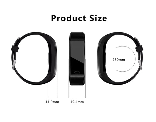 Fitness Smart Watch Activity Tracker Heart Rate for Women Men Oxygen BP Monitor