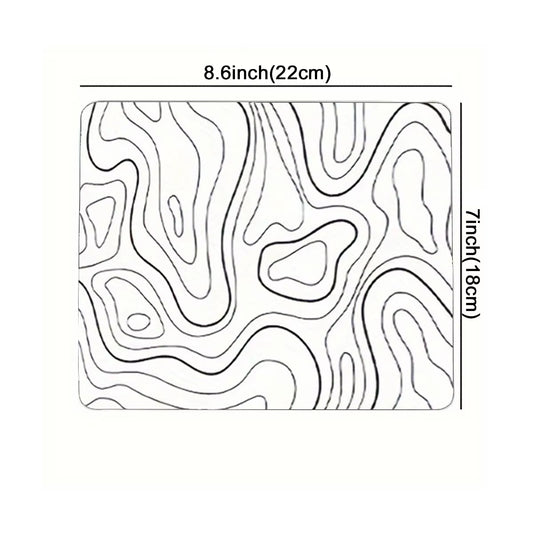 1PC Large Mouse Pad, Office Gaming Table Mat, Non-Slip Rubber Base Washable Mouse Pad for Work, Gaming and Office