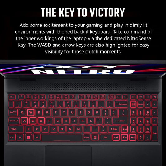 Nitro 5 Gaming Laptop, 15.6" FHD IPS 144Hz Display, 12Th Gen Intel 12-Core I5-12500H, Geforce RTX 3050, 64GB RAM, 2TB SSD, Thunderbolt 4, Backlit Keyboard, Wifi6, Mytrix HDMI Cable, Win 11 Pro