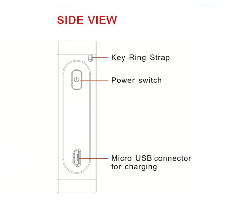 Bluetooth Wireless Virtual Laser Keyboard