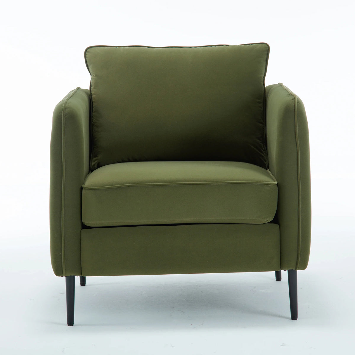32.68-inch Comfortable Single Sofa With A Medieval-modern Style Featuring Comfortable Cushions and Backrests Suitable For Bedrooms Offices or Reading Spaces