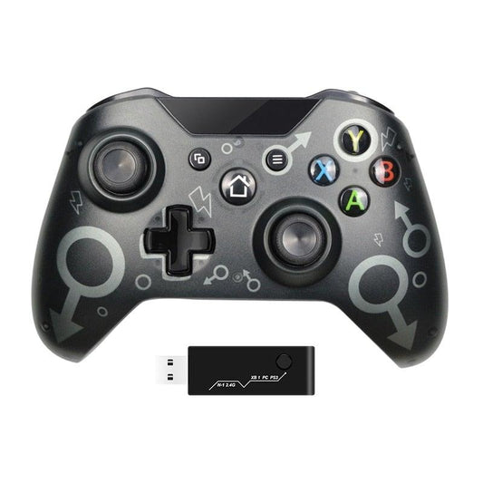 Black 2.4GHz Wireless Multi-Device Gamepad – product view 2