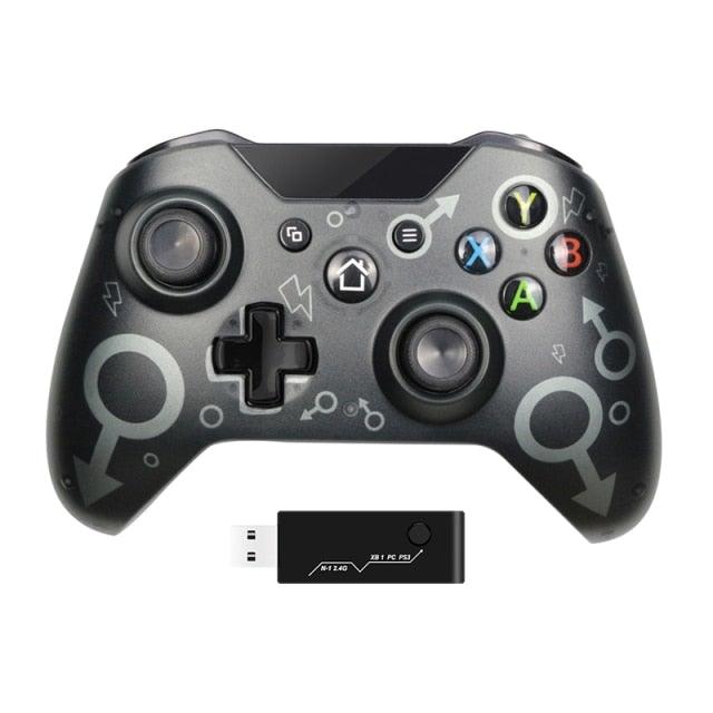 Black 2.4GHz Wireless Multi-Device Gamepad