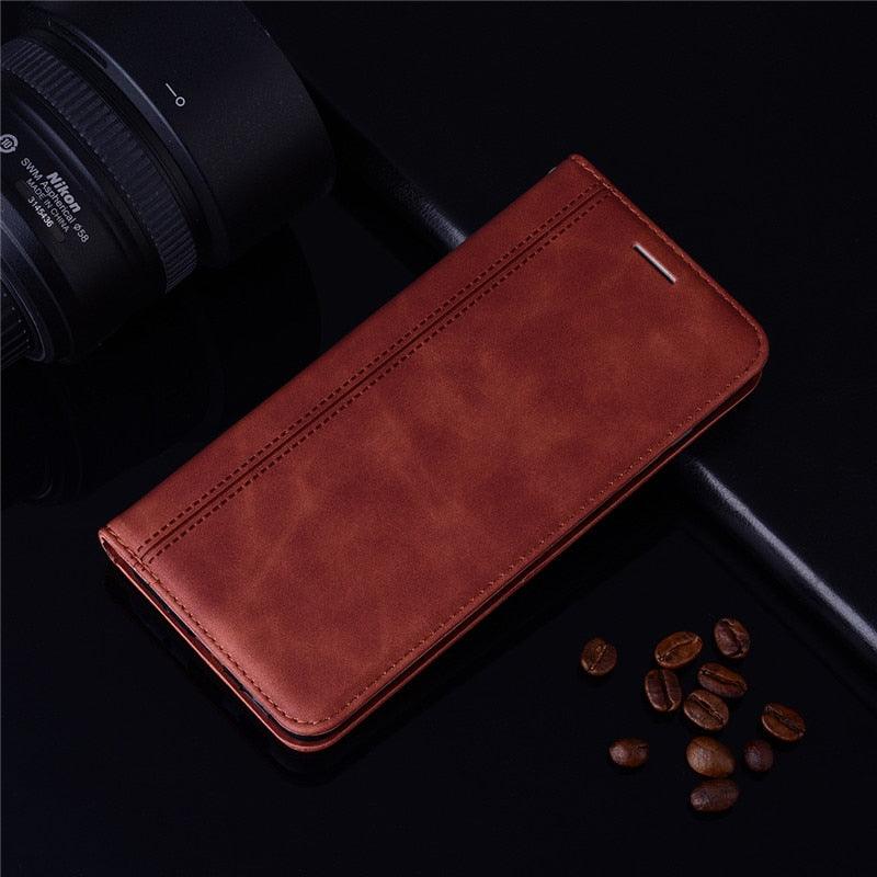 Redmi Note 7 Leather Flip Wallet Case