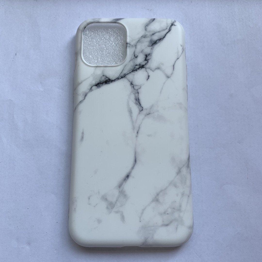 Marble Matte Silicone iPhone Case – product view 8
