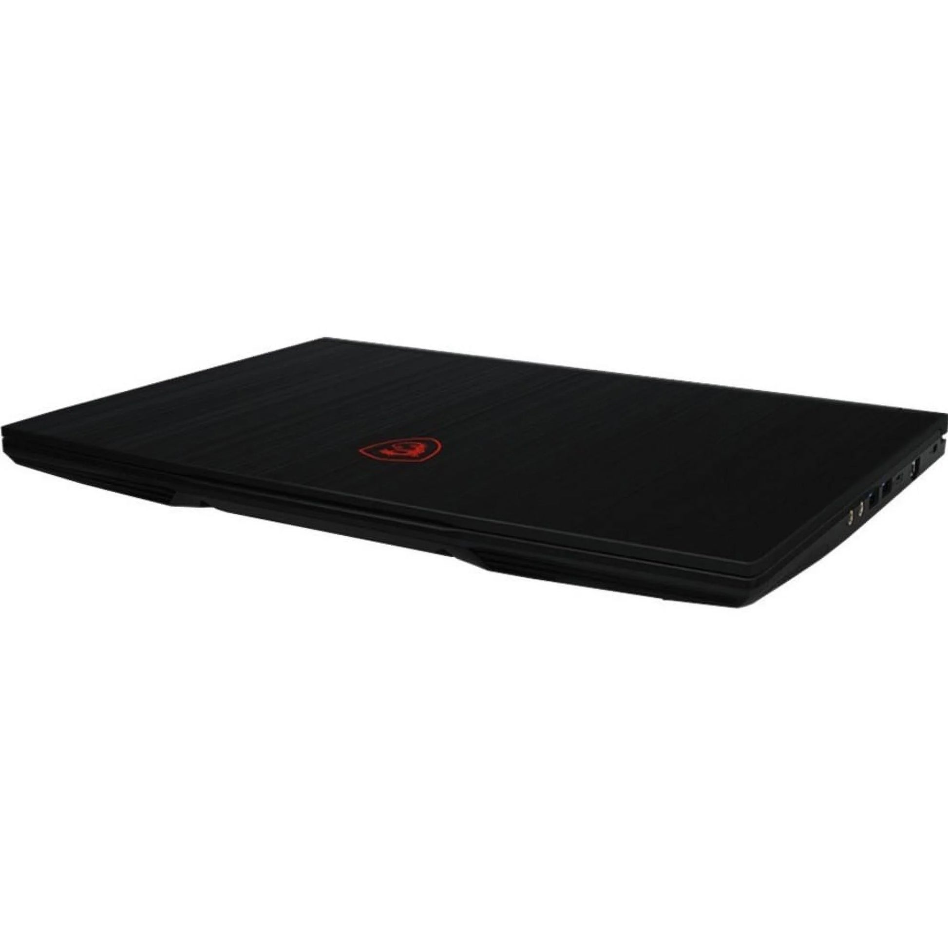 15.6" Full HD Gaming Laptop, Intel Core I5 I5-8300H, 8GB RAM, NVIDIA Geforce GTX 1650 Max-Q 4 GB, 256GB SSD, Windows 10 Home, Black, GF63 THIN 8SC-030