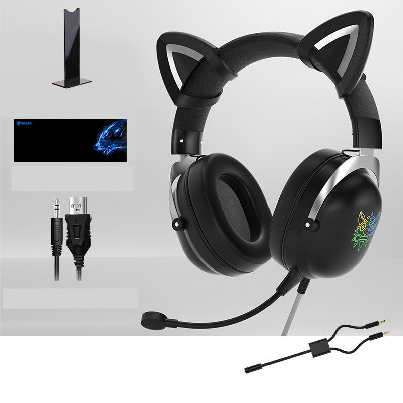 Head-mounted Gaming Headset