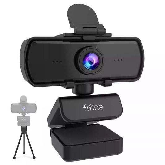 1440p Full HD PC Webcam With Microphone Tripod