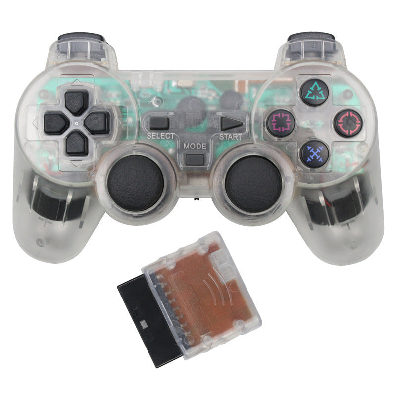 Transparent Dual-Shock Wireless PC Gamepad – product view 12