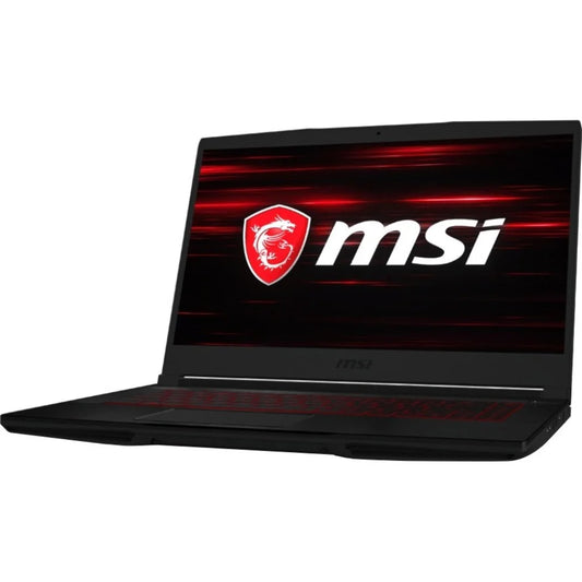 15.6" Full HD Gaming Laptop, Intel Core I5 I5-8300H, 8GB RAM, NVIDIA Geforce GTX 1650 Max-Q 4 GB, 256GB SSD, Windows 10 Home, Black, GF63 THIN 8SC-030
