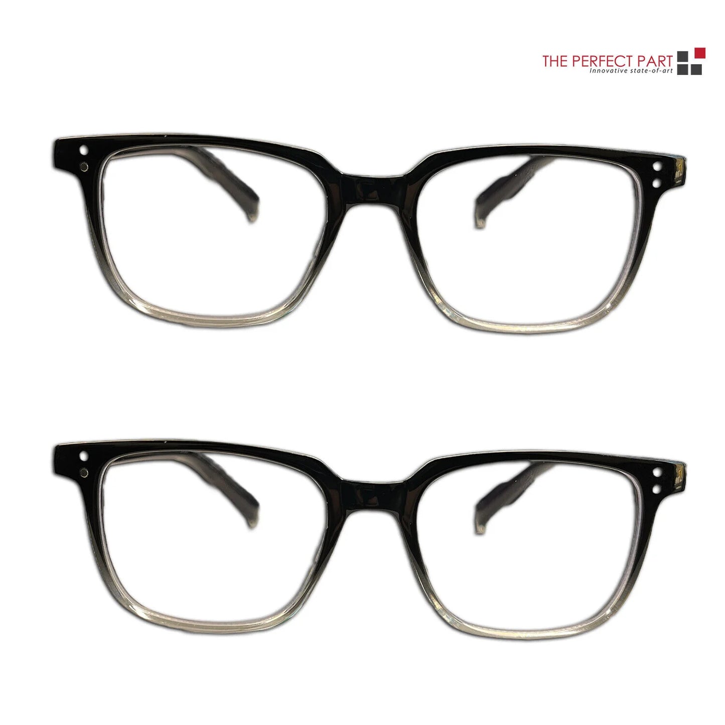 2 PK Unisex Blue Light Blocking Reading Glasses Computer Readers for Men Women