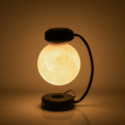 Wireless Magnetic Levitating 3D LED Moon Lamp