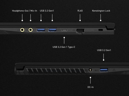 GF63 Thin 11SC-693 15.6" Gaming Laptop, Intel Core I5-11400H, NVIDIA Geforce GTX 1650, 8GB Memory, 256GB Nvme SSD, Windows 11