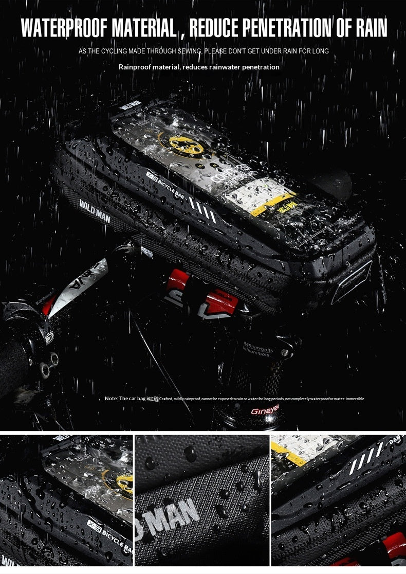 Waterproof Double-Zip Bike Phone Bag – product view 11