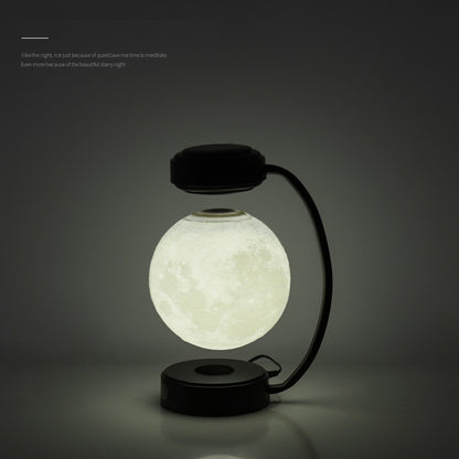 Wireless Magnetic Levitating 3D LED Moon Lamp