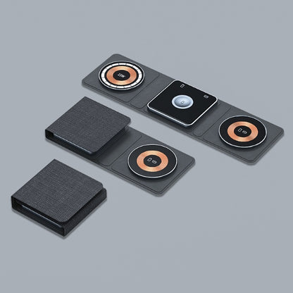 3-In-1 Magnetic Folding Wireless Charger Station