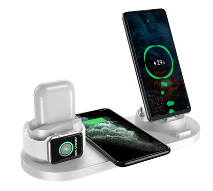Wireless  6-In-1 Charging Dock Station