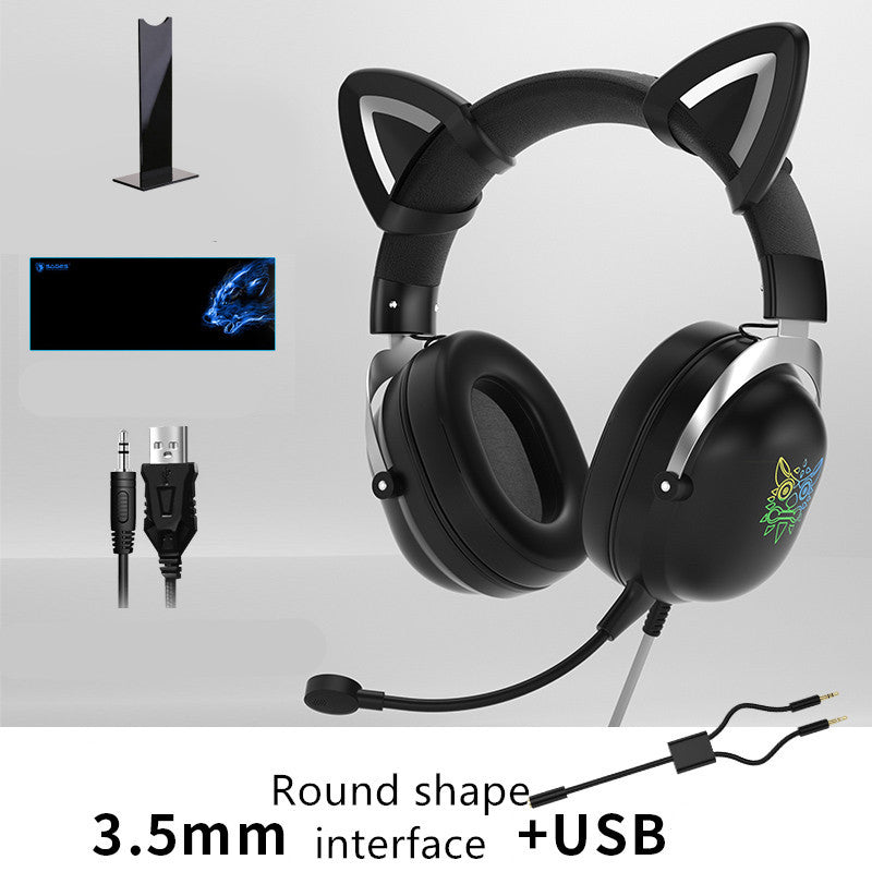 Head-mounted Gaming Headset