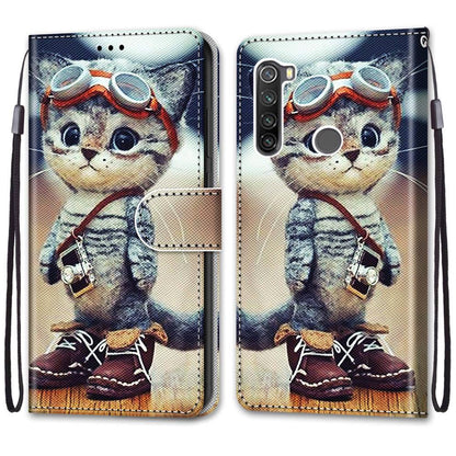 Redmi Note Flip Wallet Case with Cat Design