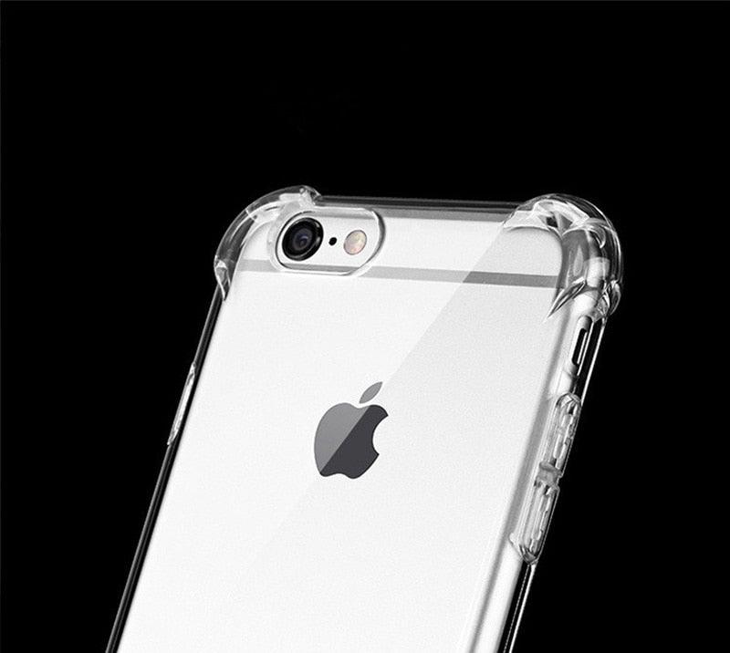 Clear Shockproof Silicone iPhone Case – product view 10