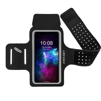 Gray Running Phone Armband – product view 7