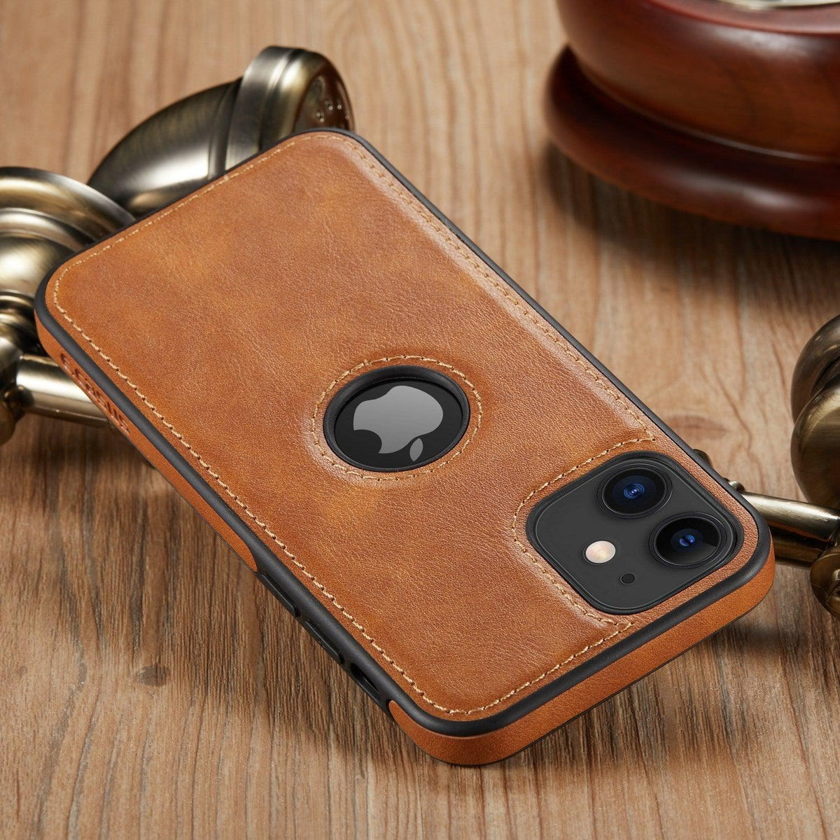 Slim PU Leather iPhone Case – product view 13