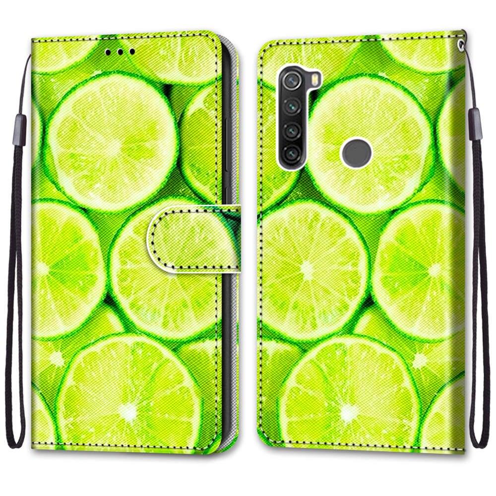 Redmi Note Flip Wallet Case with Cat Design