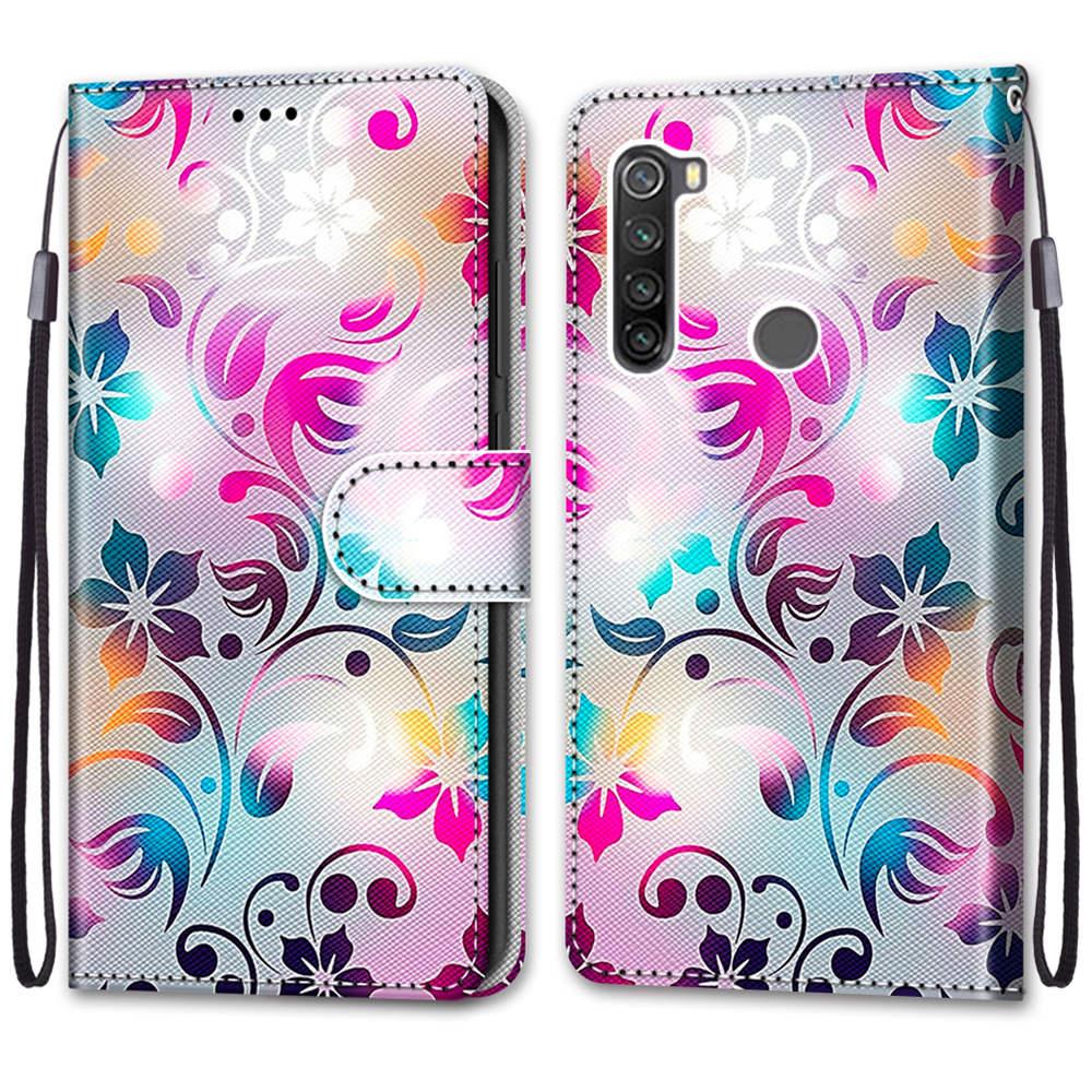 Redmi Note Flip Wallet Case with Cat Design