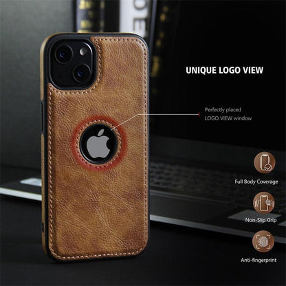 Ultra-Thin Leather iPhone Case with Camera Protection – product view 3