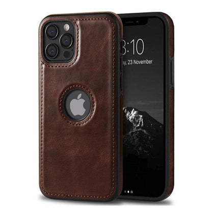 Ultra-Thin Leather iPhone Case with Camera Protection – product view 15