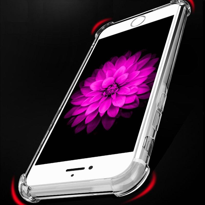 Clear Shockproof Silicone iPhone Case – product view 12