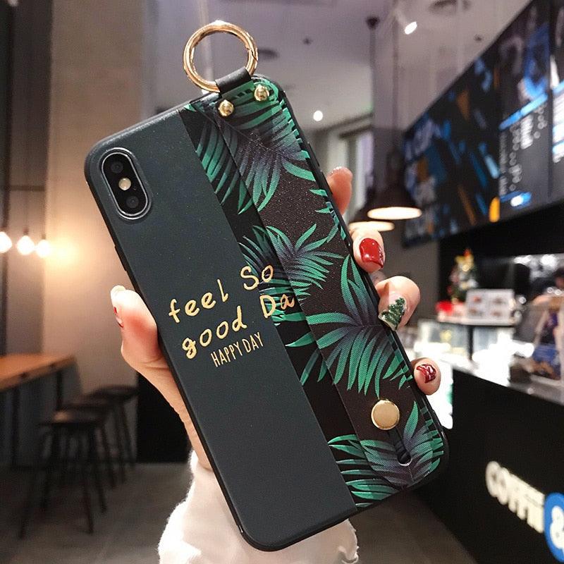 Floral Wrist-Strap iPhone Case – product view 12