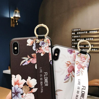 Floral Wrist-Strap iPhone Case – product view 15