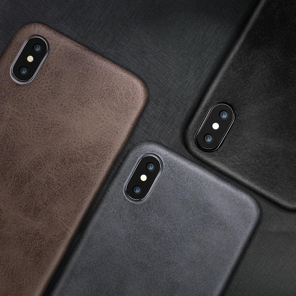 Ultra-Thin Leather iPhone Case