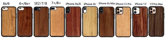 Bamboo Wood iPhone Case – product view 11