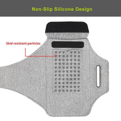 Green Zipper Running Phone Armband – product view 4