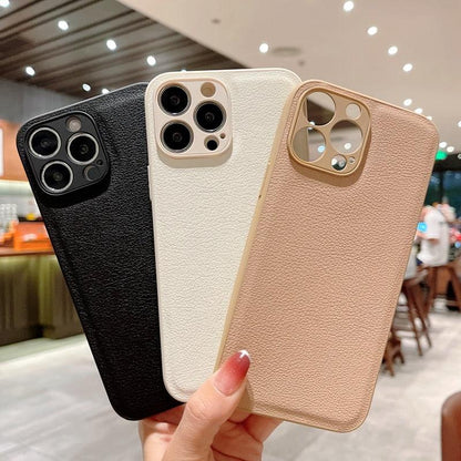 Textured Slim Leather iPhone Case – product view 11