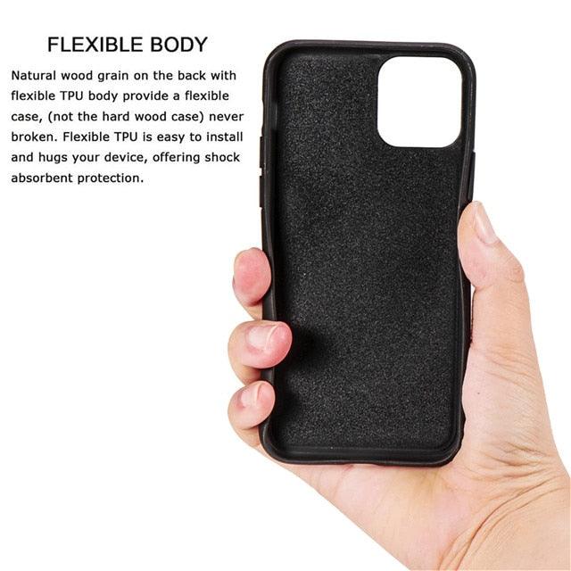 Bamboo Wood iPhone Case – product view 18