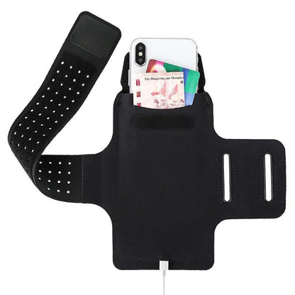 Gray Running Phone Armband – product view 6