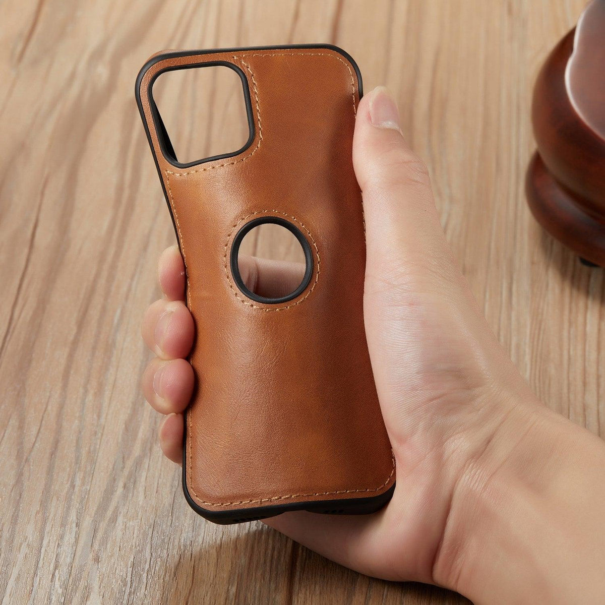 Slim PU Leather iPhone Case – product view 16