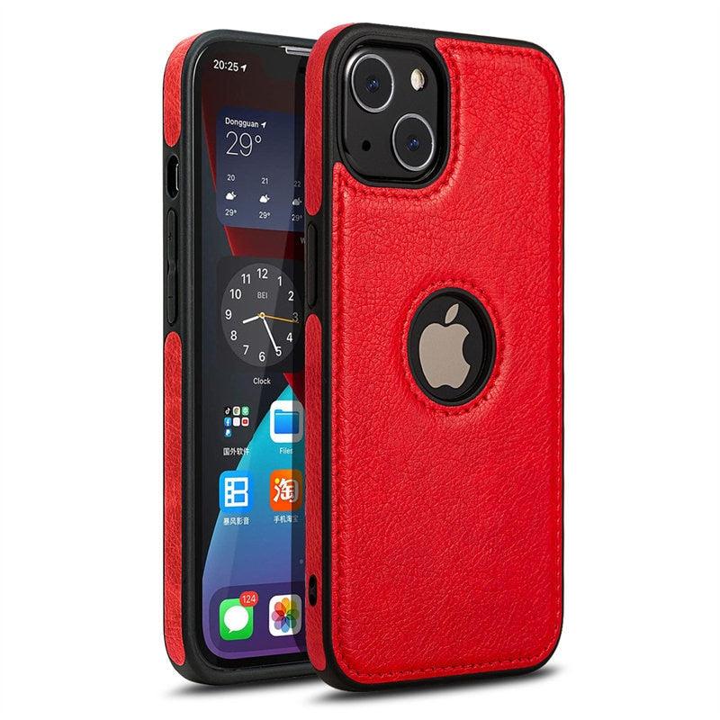 Ultra-Thin Leather iPhone Case with Camera Protection – product view 9
