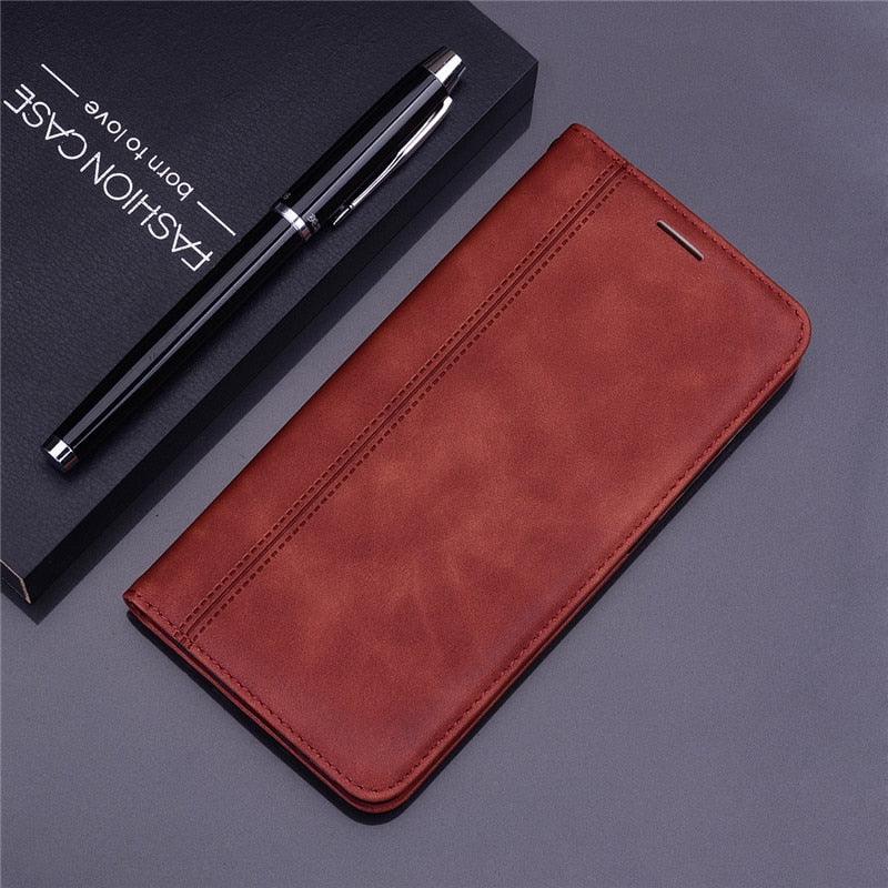 Redmi Note 7 Leather Flip Wallet Case – product view 10