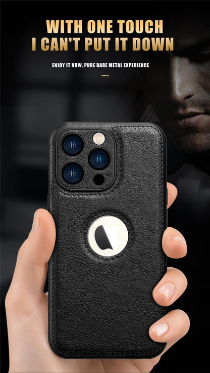 Classic PU Leather iPhone Case – product view 14