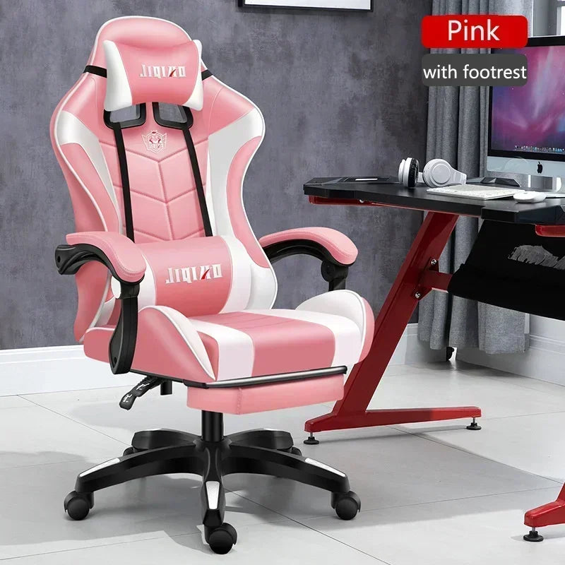 High Quality Gaming Chair RGB Light Office Chair Gamer Computer Ergonomic Swivel Chair Massage Recliner Gamer Chairs