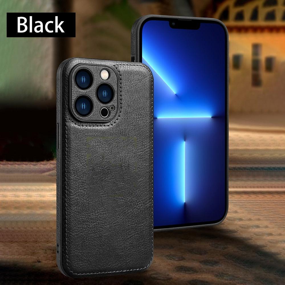 Fashion PU Leather iPhone Case – product view 8