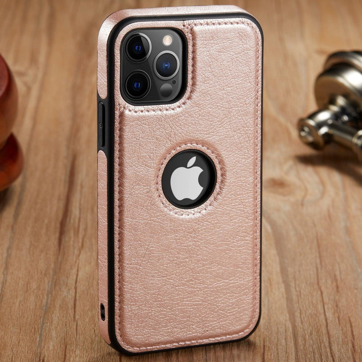 Slim PU Leather iPhone Case – product view 6