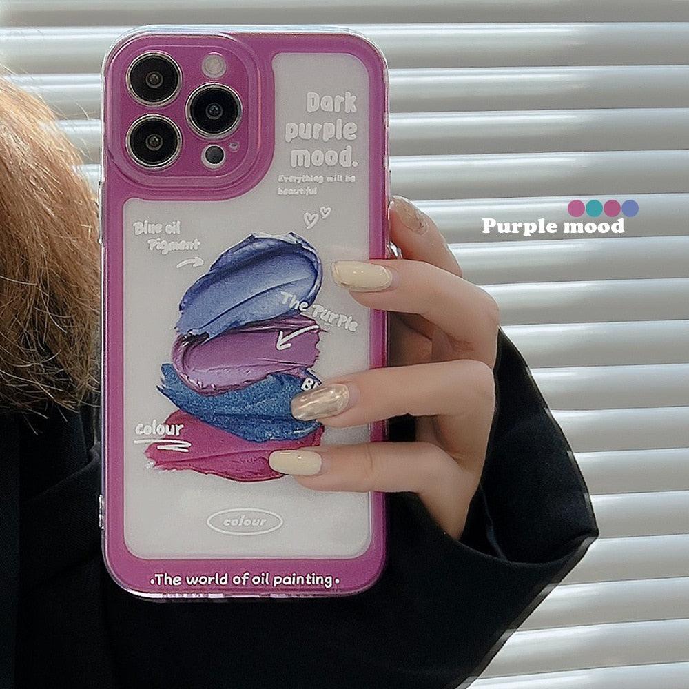 Clear Cat Design iPhone Case – product view 10