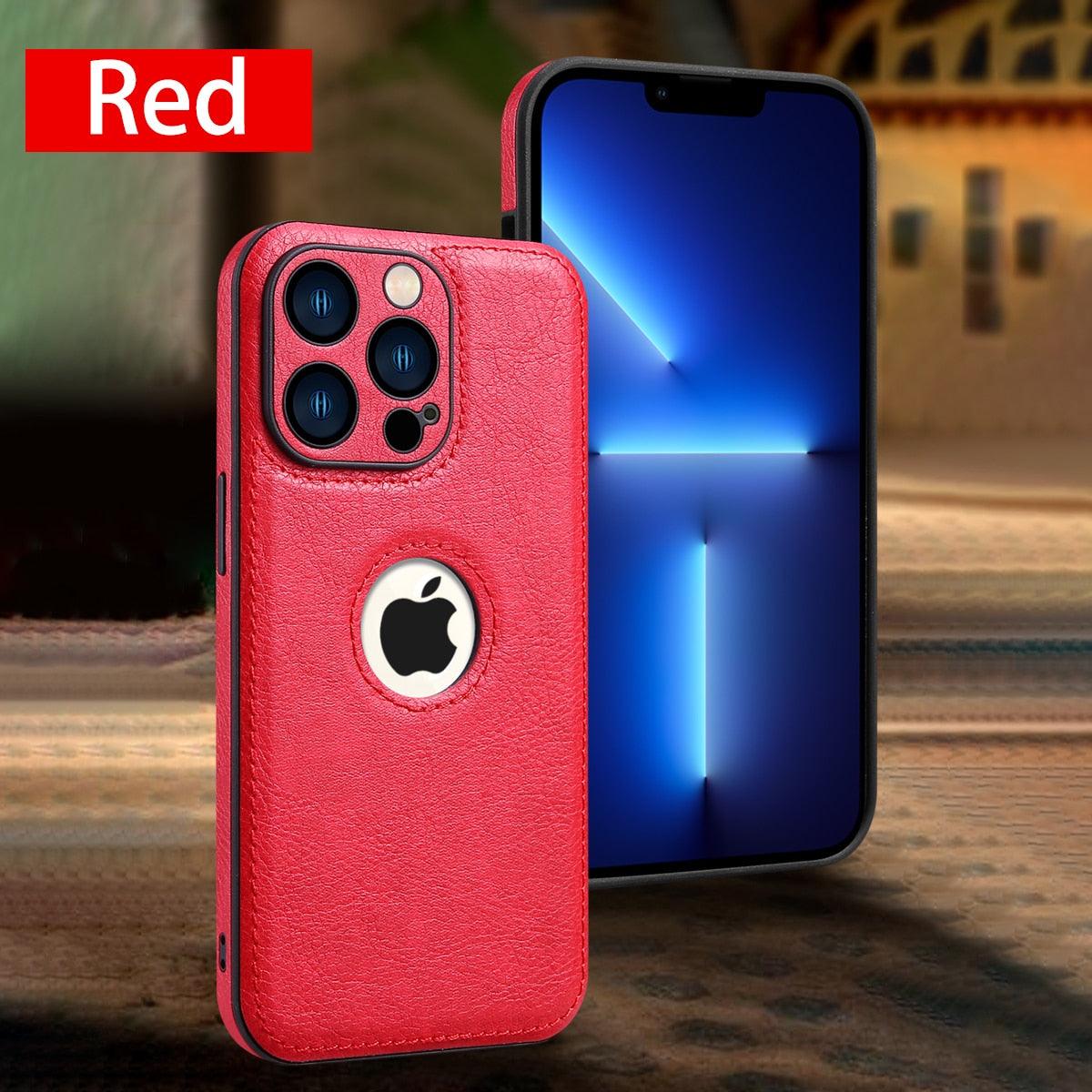 Classic PU Leather iPhone Case – product view 10