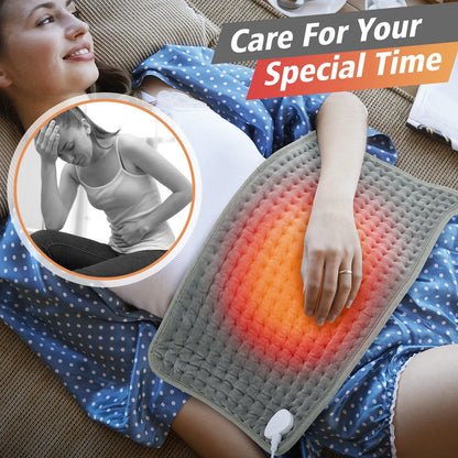 Electric Heating Pad Thermal Mat for Neck and Back Muscle Relaxation Household Warm Abdomen Winter Heated Blanket Office